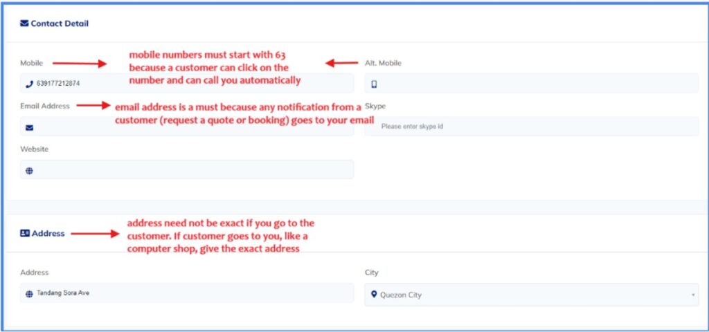 Contact Details