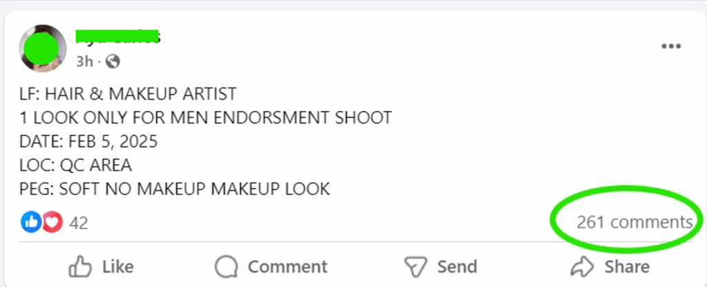 LF HMUA 261 comments